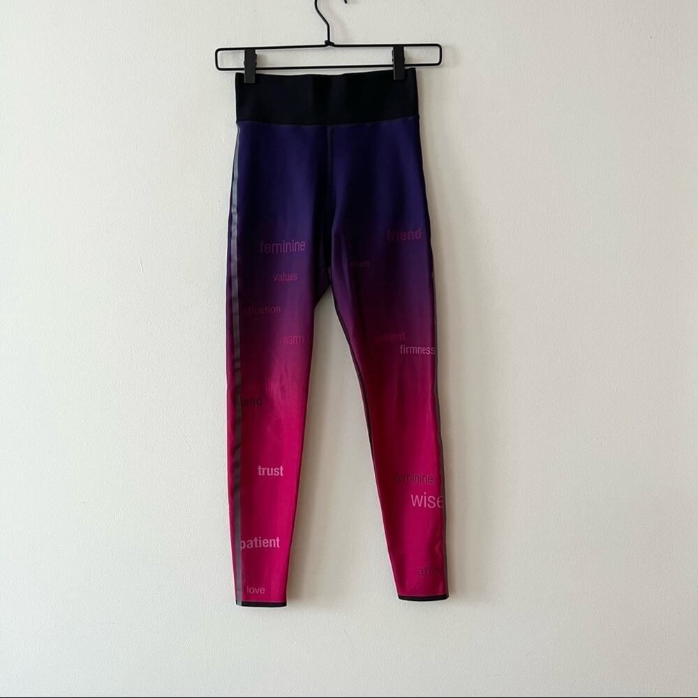 Ultracor Pink & Purple Ombre High Rise Leggings